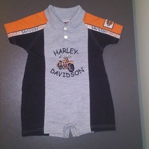 Harley Davidson Onsie Romper